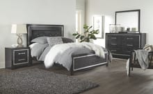 Ashley Bedroom 8 Piece Queen Upholstered Panel Bedroom Set B1420-31-36-57-54-95-B100-13-92-2