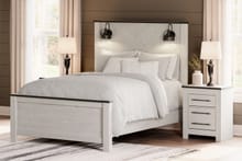 Ashley Bedroom Queen Panel Bed B1446-157-154-196