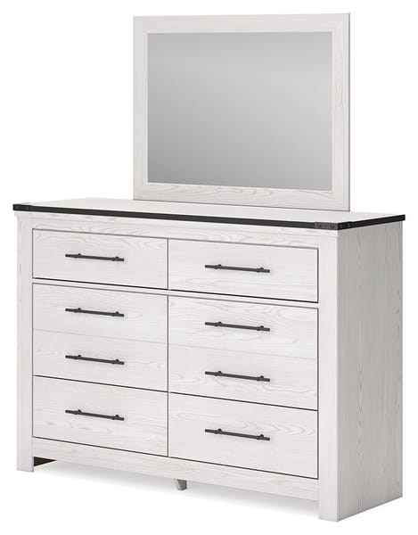 Ashley Bedroom Dresser and Mirror B1446-231-36