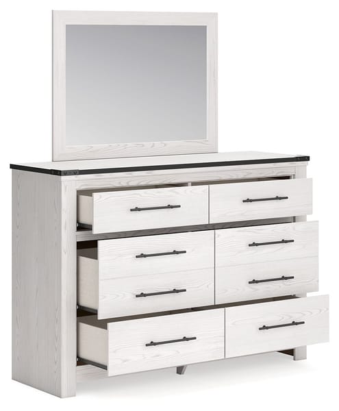 Ashley Bedroom Dresser and Mirror B1446-231-36