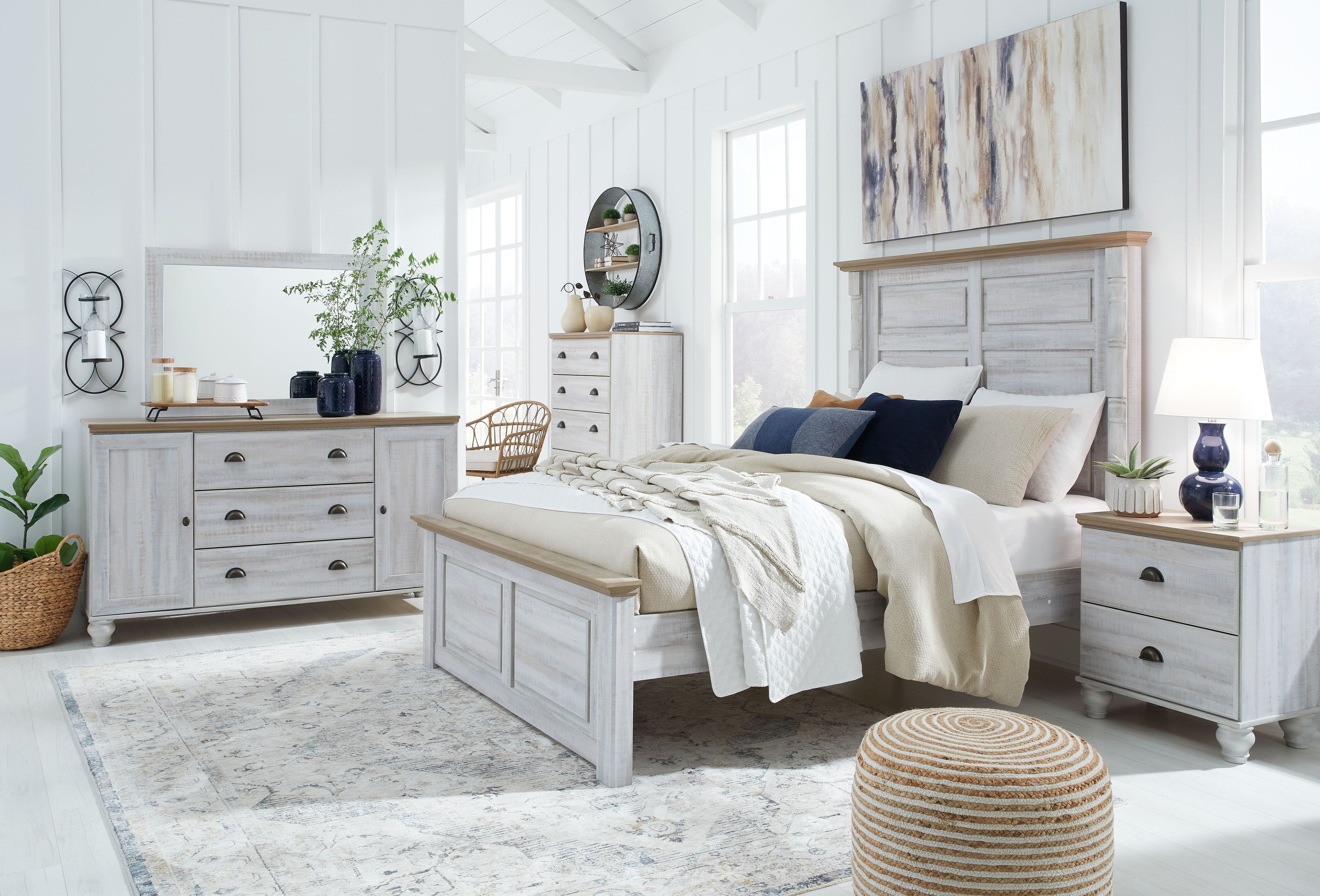 Ashley Bedroom 9 Piece Queen Panel Bed Set B1512-231-36-245-57-54-98-61-92-2
