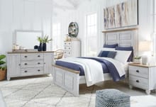 Ashley Bedroom 7 Piece Full Panel Bed Set B1512-231-36-245-87-84-86-61