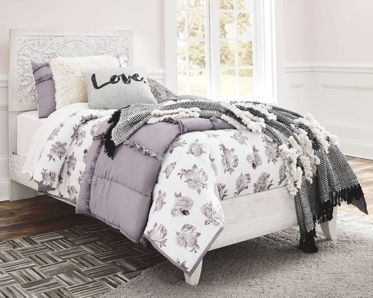 Ashley Bedroom 4 Piece Twin Panel Bedroom Set B181-21-26-53-52