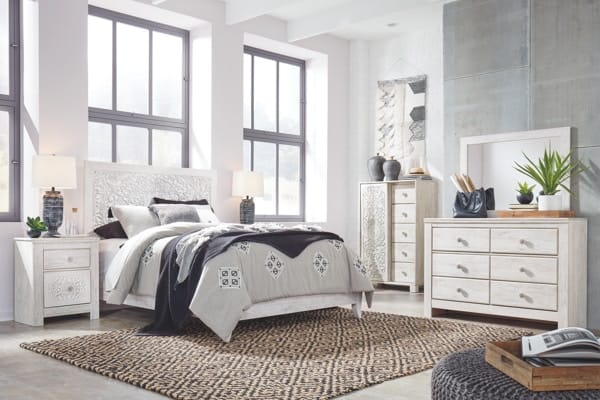 Ashley Bedroom 5 Piece Queen Panel Bedroom Set B181-21-26-57-54-92