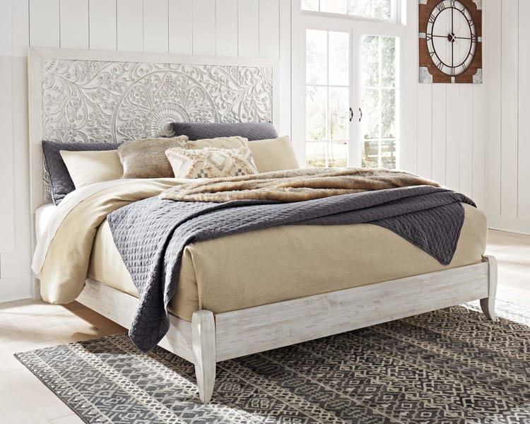 Ashley Bedroom King Panel Bed B181-58-56