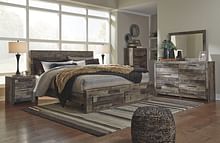 Ashley Bedroom 9 Piece King Bedroom Set B200-31-36-46-58-56S-95-92-2-B100-14