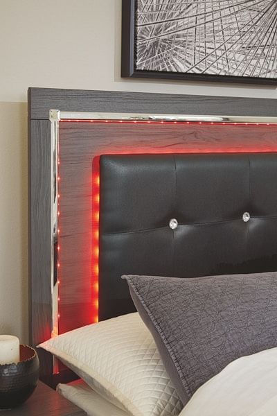 Randell upholstered outlet panel headboard