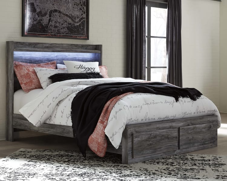 Ashley Bedroom 8 Piece Queen Panel Storage Bed Set B221-31-35-57-54S-95-B100-13-91-2