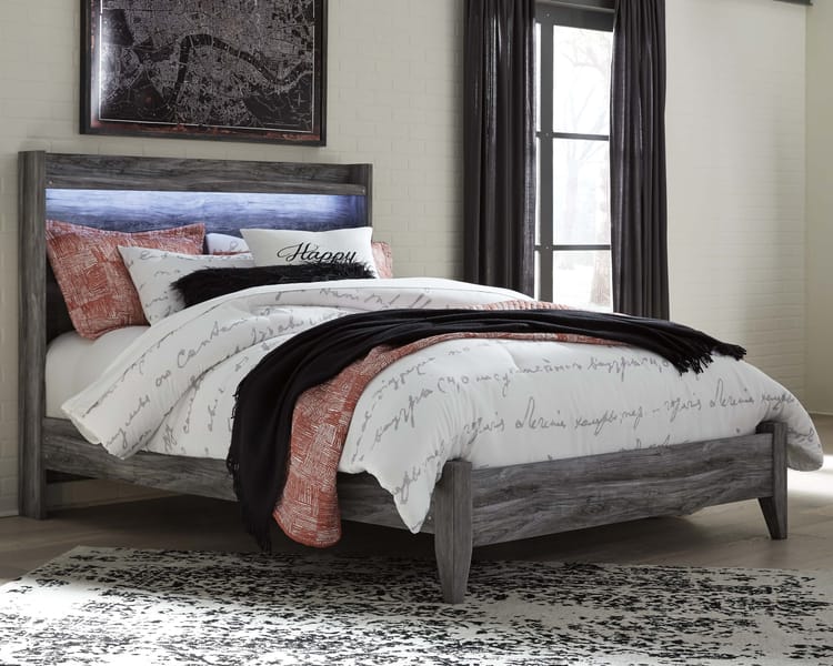 Ashley Bedroom 6 Piece King Panel Bed Set B221-31-35-58-56-91-2
