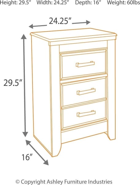 Ashley Bedroom 5 Piece Queen Panel Bedroom Set B251-31-36-57-92-2