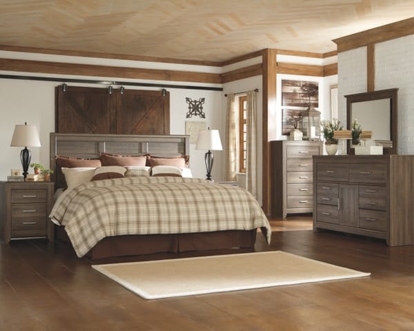 Ashley Bedroom 5 Piece King Panel Bedroom Set B251-31-36-58-92-2
