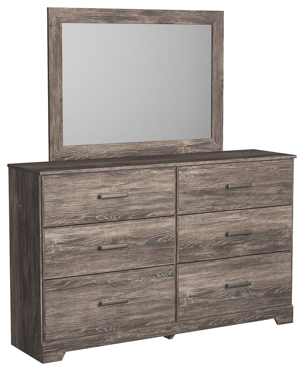 Ralinksi 5 Piece Queen Panel Bedroom - Gray