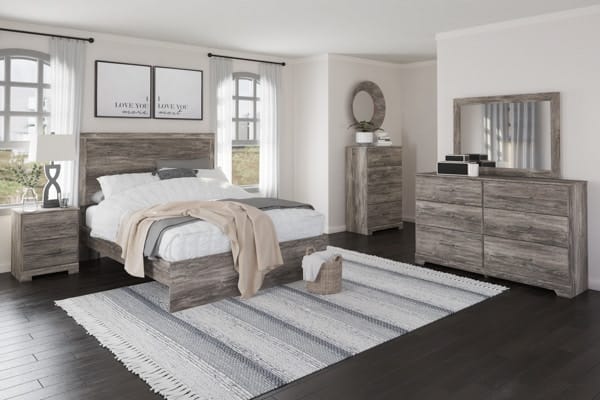 Ashley Bedroom 4 Piece Queen Panel Bedroom Set B2587-31-36-71-96