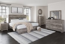 Ashley Bedroom 4 Piece King Panel Bedroom Set B2587-31-36-72-97