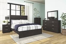 Ashley Bedroom 6 Piece Queen Panel Bed Bedroom Set B2589-31-36-71-96-92-2
