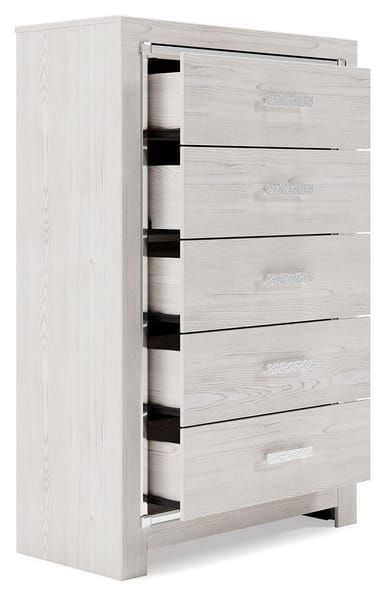 Ashley Bedroom 6 Piece King Panel Bookcase Bedroom Set B2640-31-36-46-69-56-97
