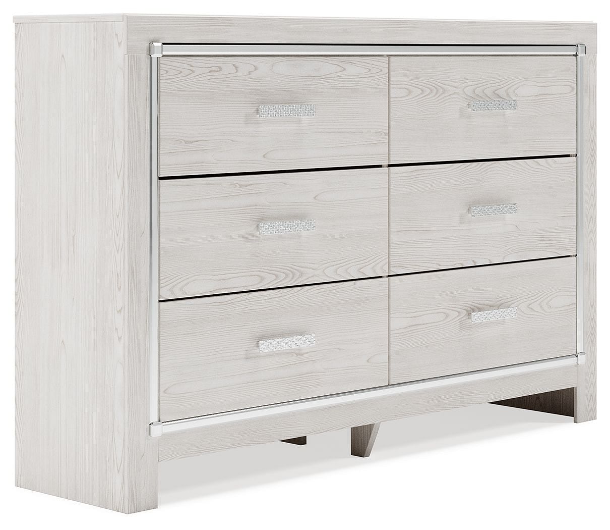 Altyra 5 Piece King Panel Bedroom - White Altyra 5 Piece King Panel Bedroom - White