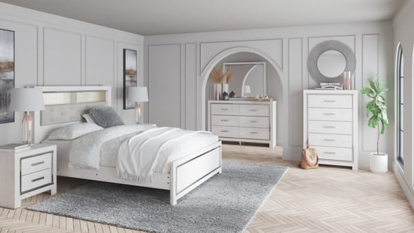 Ashley Bedroom 7 Piece Queen Panel Bookcase Bedroom Set B2640-31-36-65-54-96-92-2