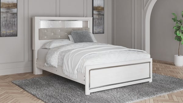 Ashley Bedroom Queen Panel Bookcase Bed B2640-65-54-96
