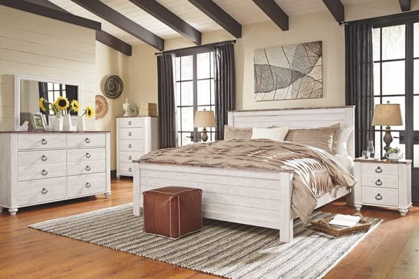 Ashley Bedroom 7 Piece California King Panel Bedroom Set B267-31-36-58-56-94-92-2
