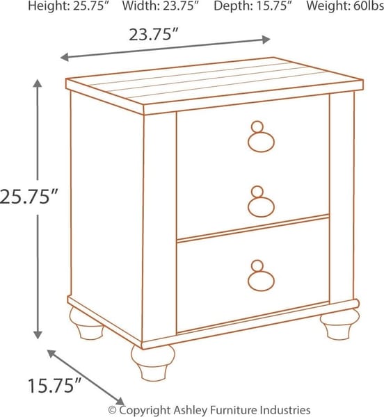 Ashley Bedroom 7 Piece California King Panel Bedroom Set B267-31-36-58-56-94-92-2
