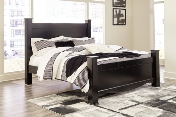 Ashley Bedroom 7 Piece King Poster Bedroom Set B2711-31-36-46-68-66-99-61