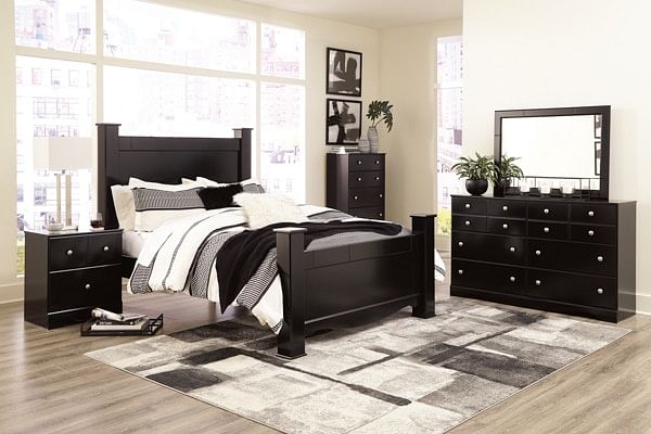 Ashley Bedroom 6 Piece Queen Poster Bedroom Set B2711-31-36-67-64-98-61