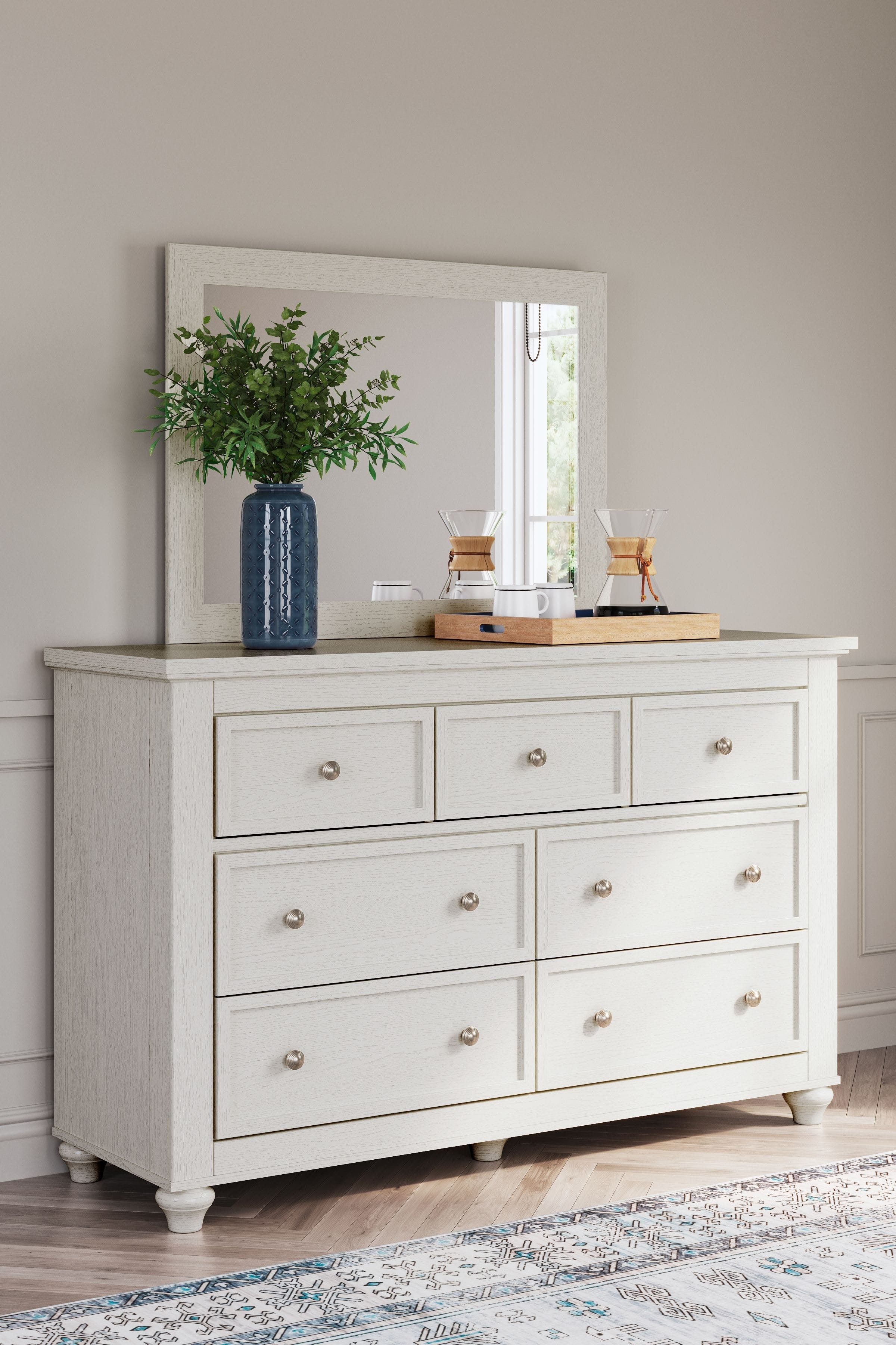 Ashley Bedroom Dresser and Mirror B3290-231-36