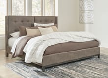 Ashley Bedroom King Upholstered Panel Bed B374-58-56