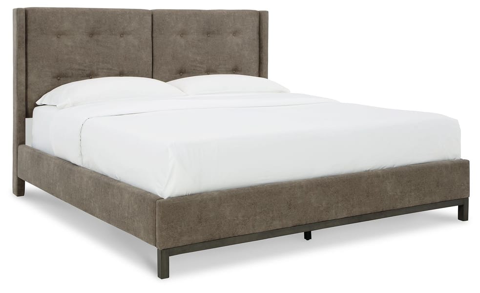 Ashley Bedroom King Upholstered Panel Bed B374-58-56
