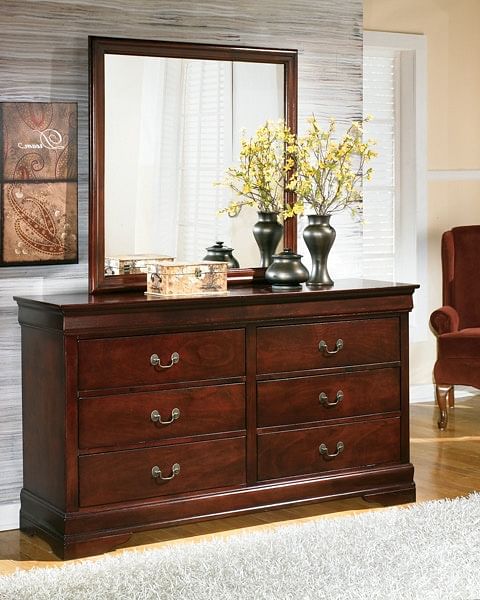 Ashley Bedroom 6 Piece King Sleigh Bedroom Set B376-31-36-46-82-97-92