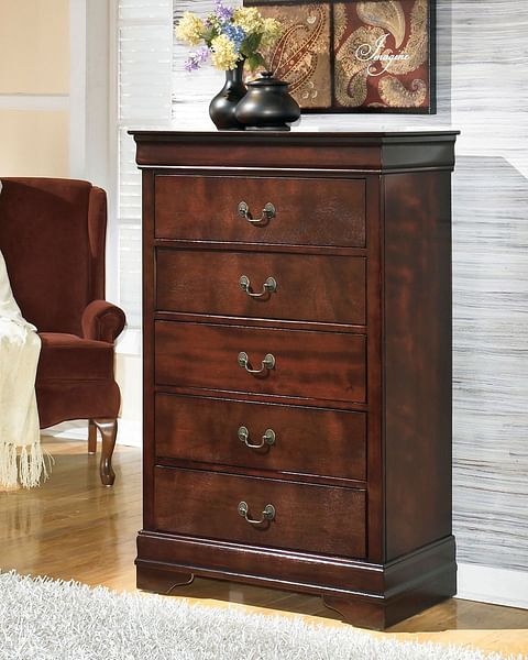 Ashley Bedroom 6 Piece King Sleigh Bedroom Set B376-31-36-46-82-97-92