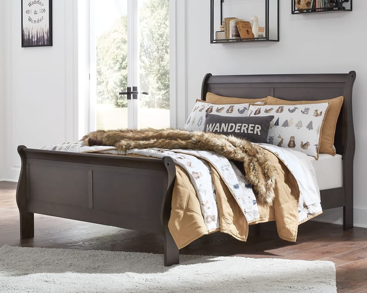 Ashley Bedroom 5 Piece Full Sleigh Bedroom Set B398-31-36-46-55-86