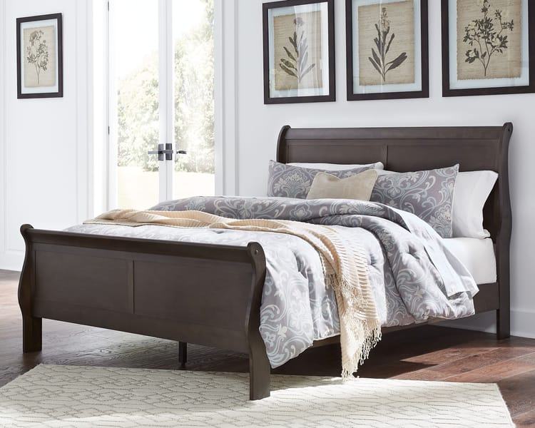 Ashley Bedroom 5 Piece Queen Sleigh Bedroom Set B398-31-36-46-81-96