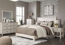 SUPER DEAL!!!! Queen Panel Bed, Dresser and Mirror