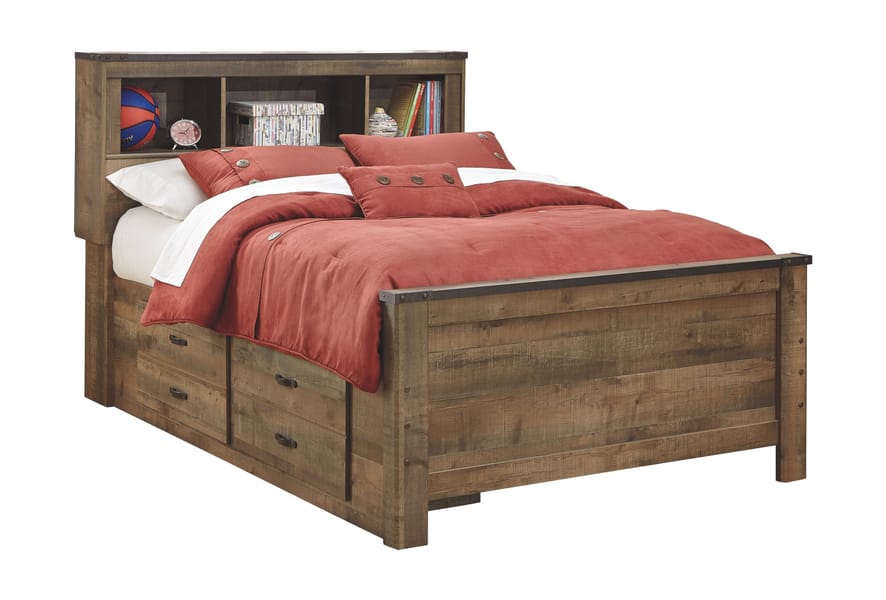 Ashley Bedroom 8 Piece Full Panel Bookcase Bedroom Set B446-21-26-65-84-50-91-2-B100-12