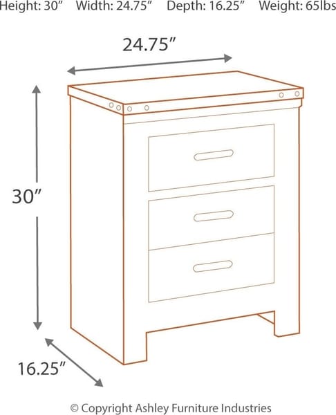 Ashley Bedroom 7 Piece King Panel Bedroom Set B446-32-26-46-58-56-97-92