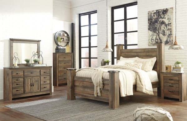 Ashley Bedroom 8 Piece Queen Poster Bedroom Set B446-32-26-46-67-64-61-98-92