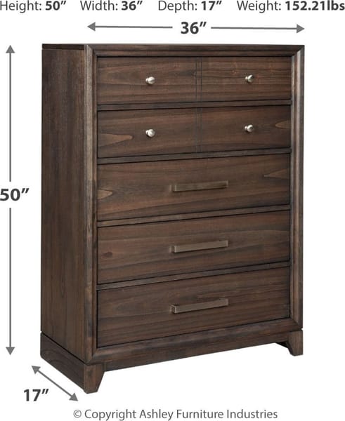 Ashley Bedroom 8 Piece King Panel Bedroom Set B497-31-36-46-58-56S-97-93-2