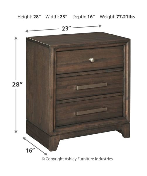 Ashley Bedroom 7 Piece California King Panel Bedroom Set B497-31-36-58-56S-94-93-2
