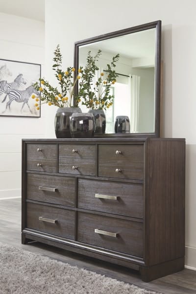 Ashley Bedroom Dresser and Mirror B497-31-36