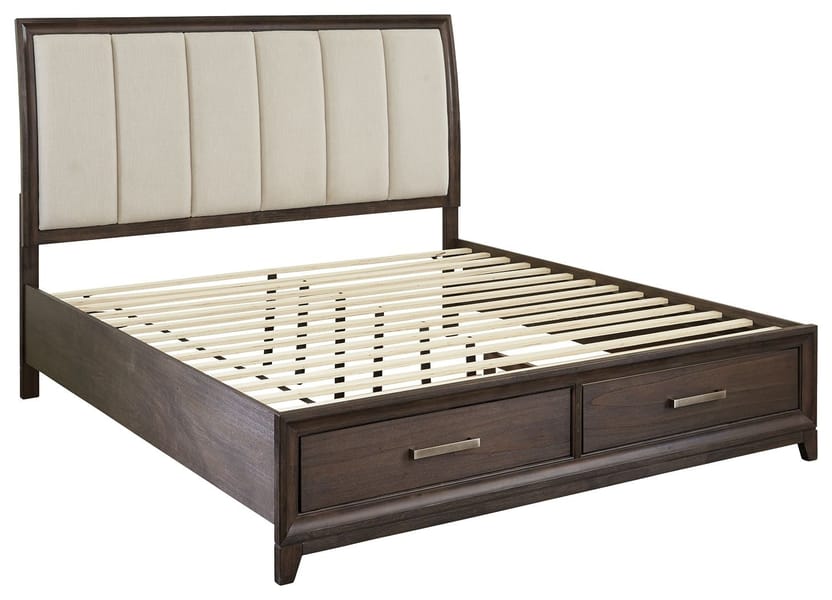 Ashley Bedroom Queen Panel Bed with 2 Storage Drawers B497-57-54S-96
