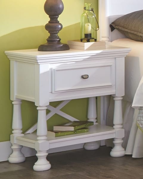 Ashley Bedroom One Drawer Night Stand B502-91