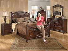 Ashley Bedroom 5 Piece California King Panel Bedroom Set B526-31-36-58-56-94