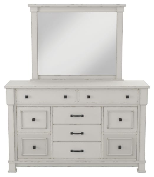 Ashley Bedroom Dresser and Mirror B642-31-36