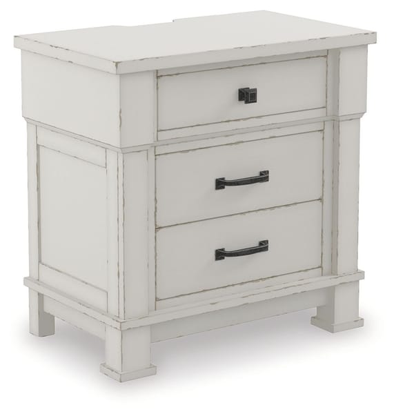 Ashley Bedroom Three Drawer Night Stand B642-93