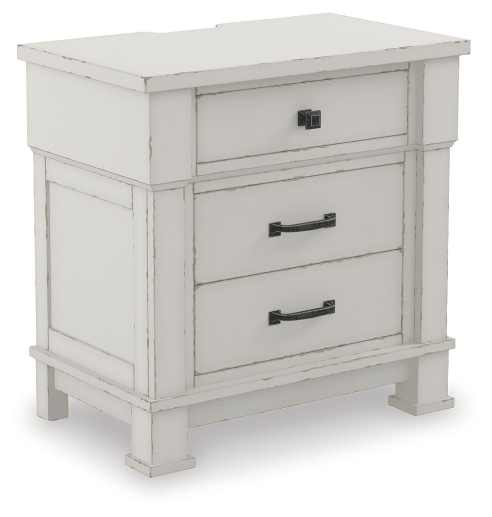 Ashley Bedroom Three Drawer Night Stand B642-93