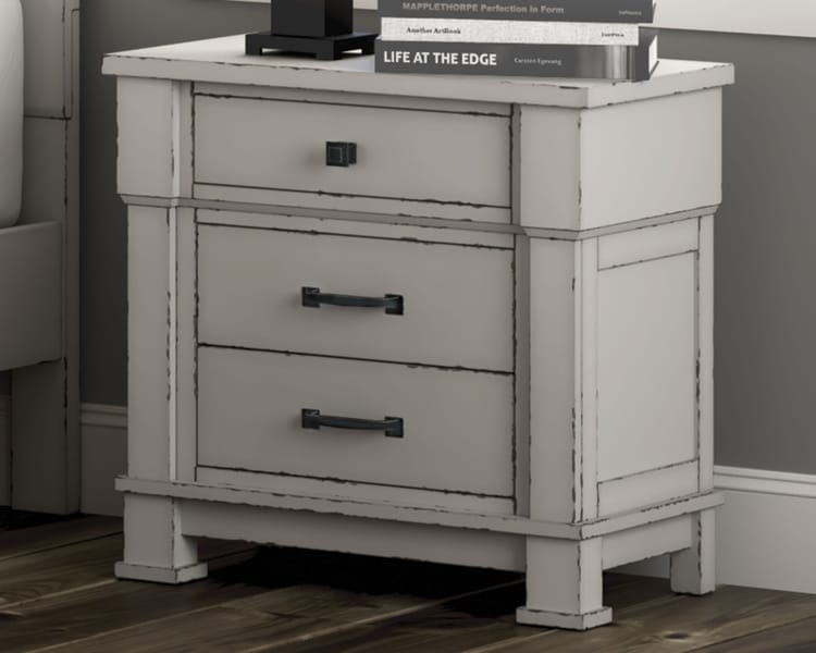 Ashley Bedroom Three Drawer Night Stand B642-93