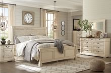 Ashley Bedroom 6 Piece Queen Panel Bedroom Set B647-131-36-146-57-54-96