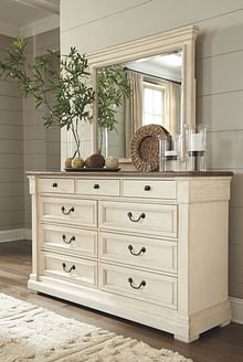 Ashley Bedroom Dresser and Mirror B647-131-36